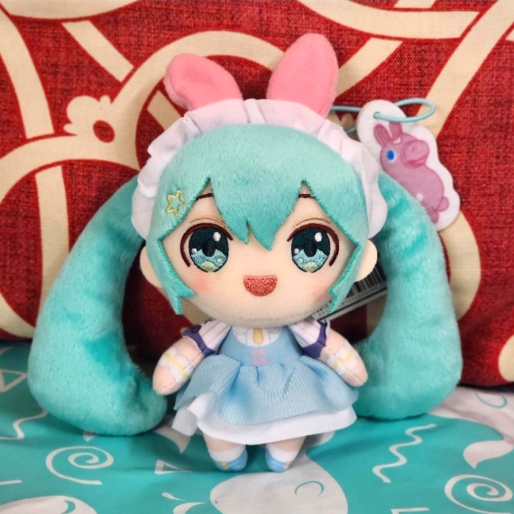 Miku x Rody Collab Mini Plush Keychain Colorful Stage Sekai Teto Kasane Miniso